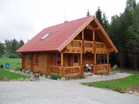 Log home IMBI 2 - Finestam Log Cabins UK